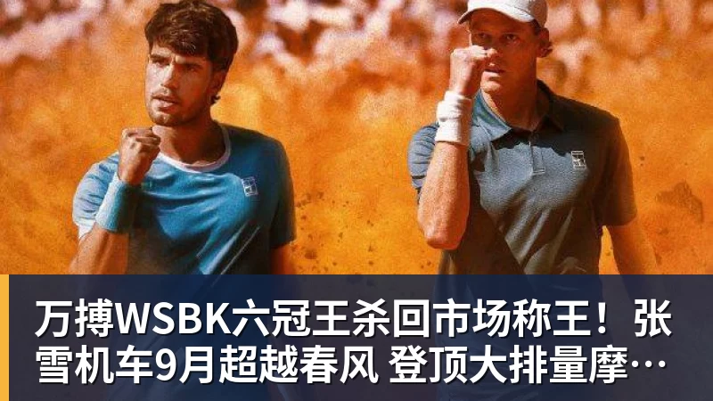 万搏WSBK六冠王杀回市场称王!张雪机车9月超越春风 登顶大排量摩托销冠